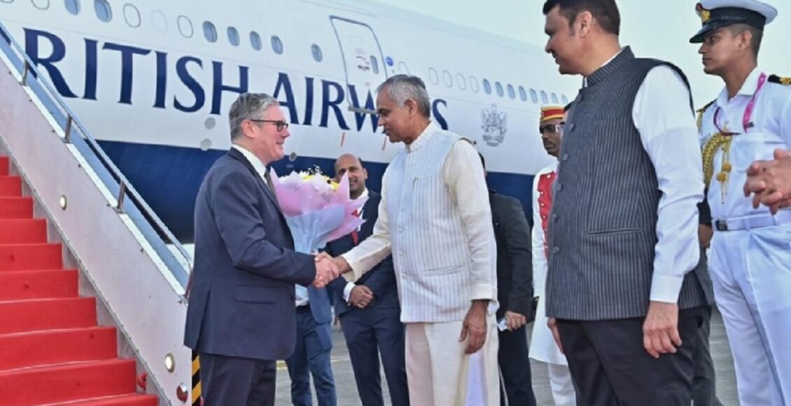بھارت کے دو روزہ دورے پر برطانوی وزیراعظم سر کیئر اسٹارمر کا استقبال، ویزا قوانین میں نرمی سے انکار