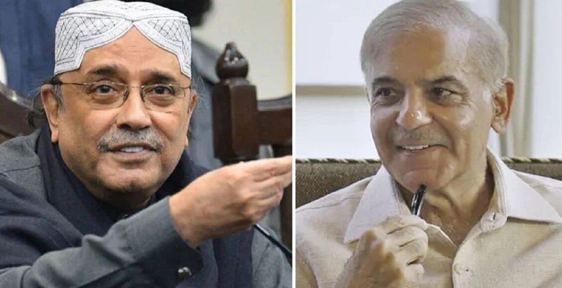 صدر آصف علی زرداری اور وزیراعظم شہباز شریف کے درمیان آزاد کشمیر میں حکومت سازی پر ٹیلی فونک رابطہ۔