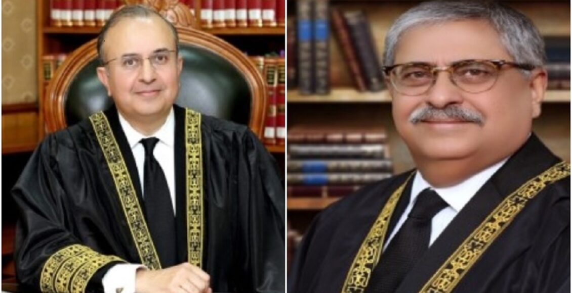 سپریم کورٹ کے سینئر جج جسٹس منصور علی شاہ نے 13 صفحات پر مشتمل اپنا استعفیٰ صدر مملکت کو بھجوا دیا ہے۔