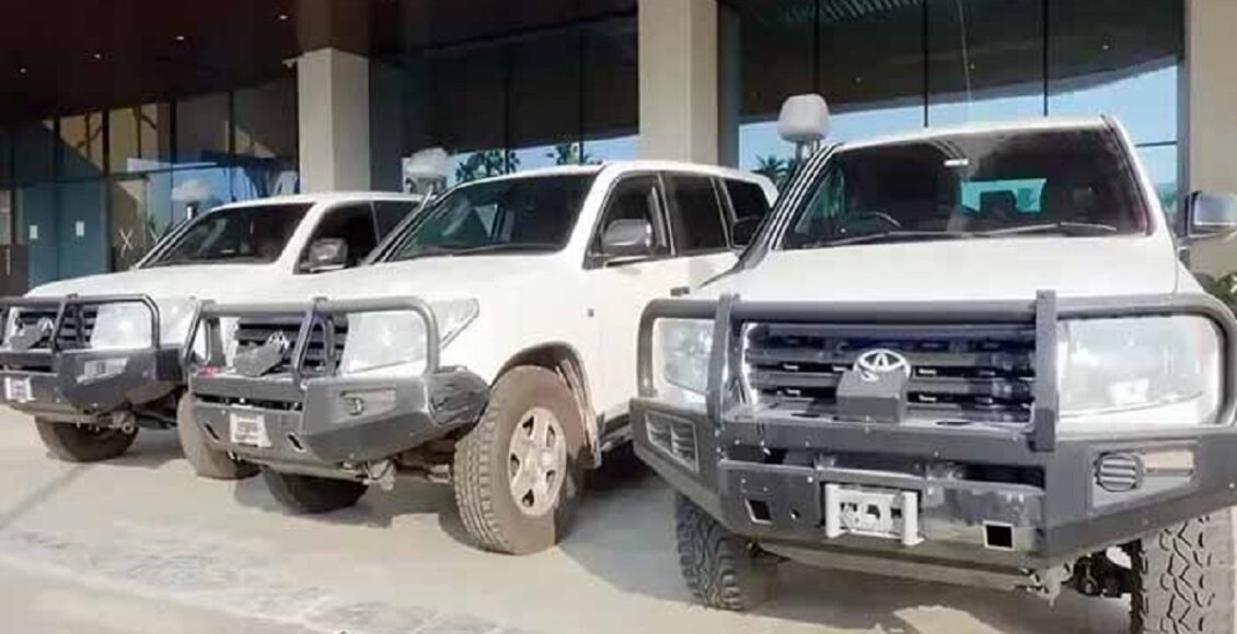 وزیراعلیٰ خیبرپختونخوا کو دی گئی بلٹ پروف گاڑیاں تاحال صوبائی پولیس کے پاس موجود