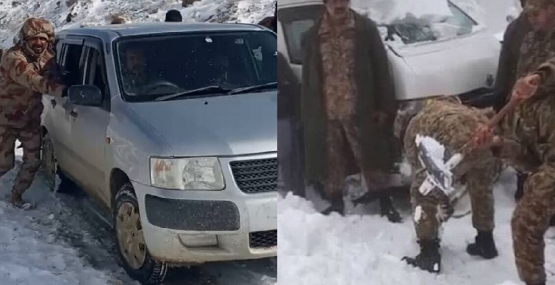 ملک کے بالائی علاقوں میں شدید برفباری سے رابطہ سڑکیں بند، پاک فوج کا ریلیف آپریشن، مسافروں کو ریسکیو کرلیا