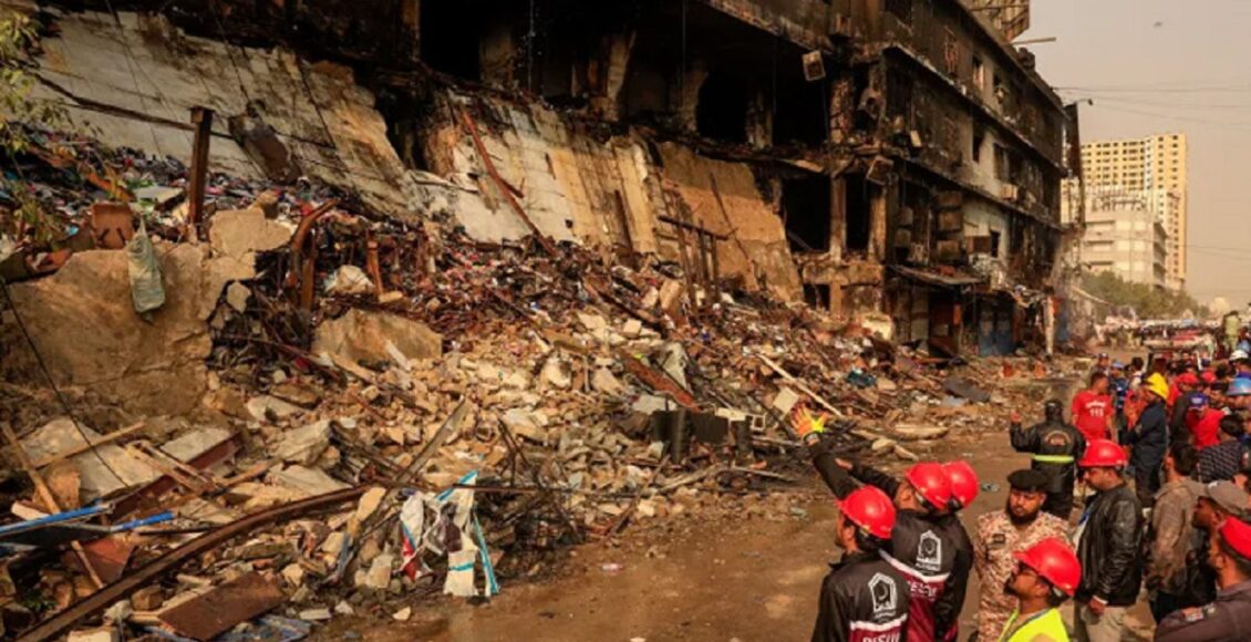 کراچی: سندھ بلڈنگ کنٹرول اتھارٹی نےگل پلازہ کی عمارت کو ناقابل استعمال قرار د ے دیا۔