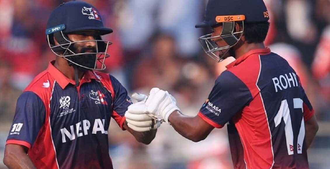 ٹی ٹوئنٹی ورلڈ کپ: انگلینڈ نے سنسنی خیز مقابلے میں نیپال کو 4 رنز سے شکست دے دی