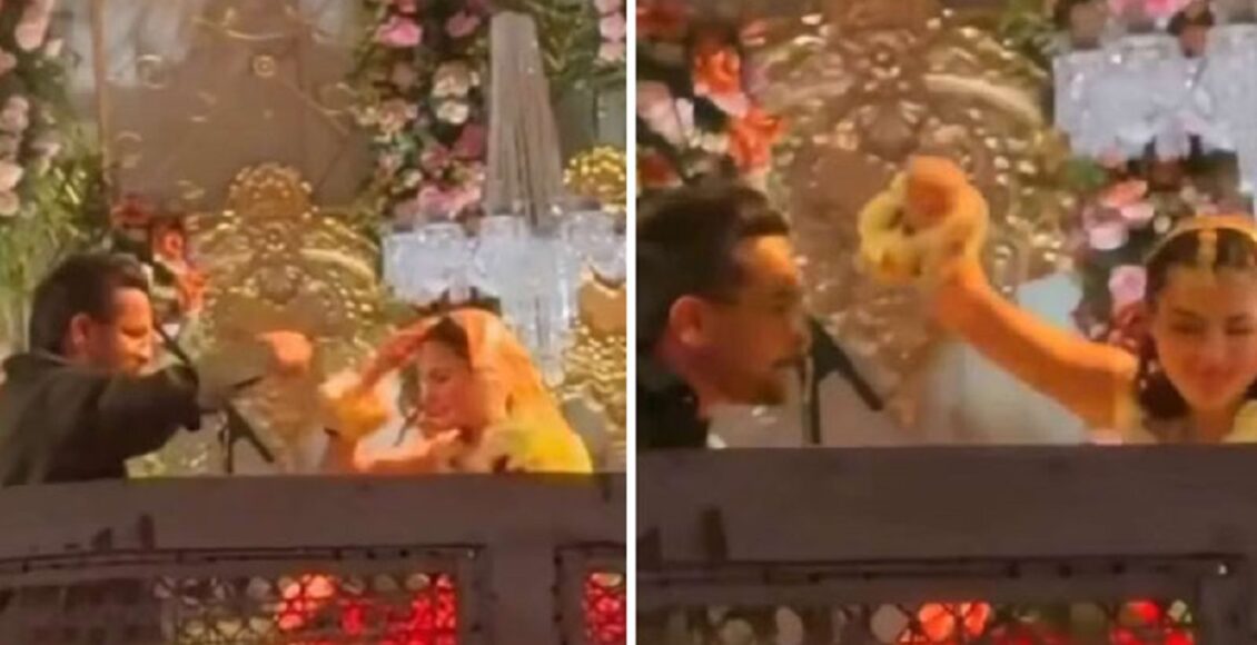 پاکستان شوبز انڈسٹری کی خوبصورت اداکارہ ہانیہ عامر نے سوشل میڈیا پر اپنی شادی کی وائرل ہونے والی ویڈیو کی اصل کہانی بتا دی۔