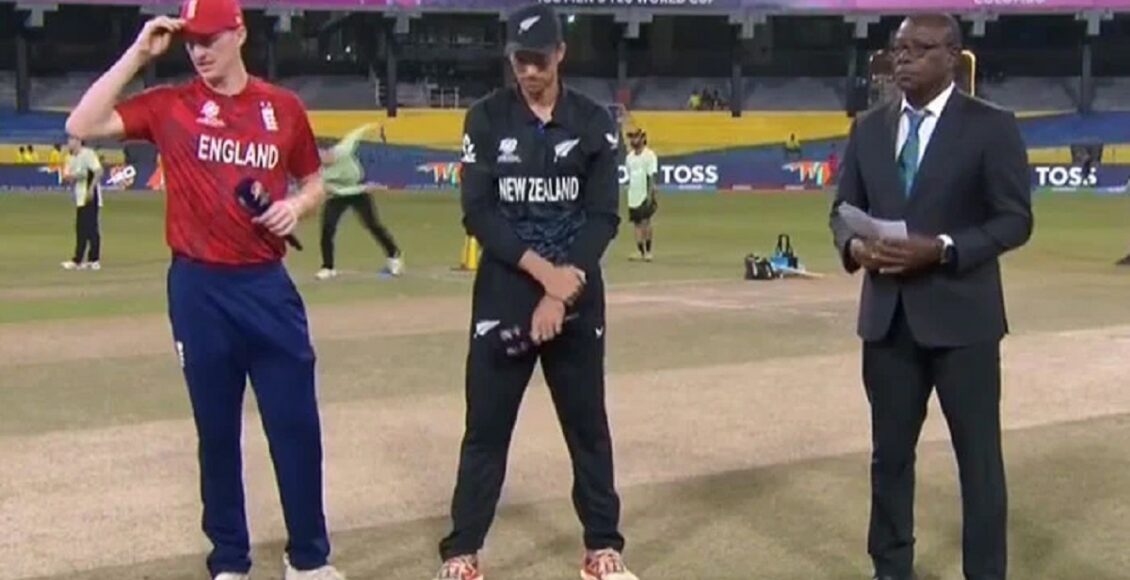 آئی سی سی مینز ٹی ٹوئنٹی ورلڈکپ کے سپر 8 مرحلے میں نیوزی لینڈ نے انگلینڈ کے خلاف ٹاس جیت کر بیٹنگ کا فیصلہ کیا ہے۔