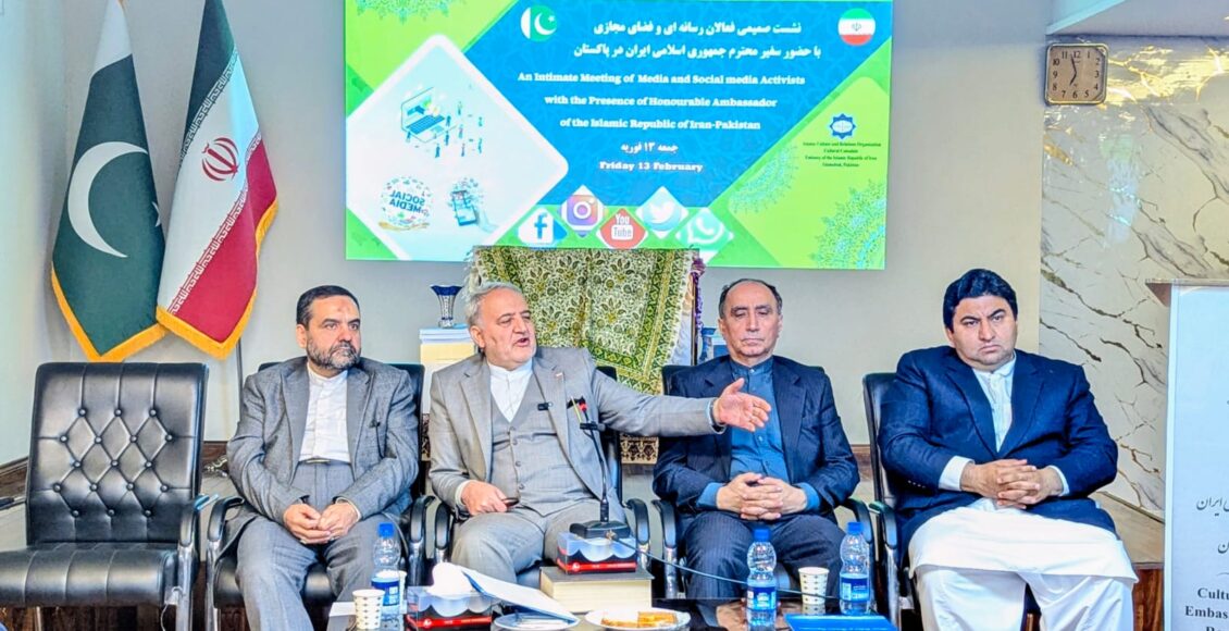 ایرانی سفیر کا بیان: ایران بیانیاتی جنگ میں کامیاب، خطے میں عوامی حمایت حاصل