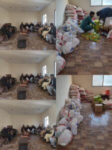 سیدہ فاطمتہ الزہرہ اسلامک سینٹر ہلی اور بزم محمدیہ کے زیر اہتمام رمضان شریف کے آغاز سے قبل مستحقین اور ضرورت مندوں میں راشن پیکج کی تقسیم کا سلسلہ جاری ہے۔ حسب اعلان مورخہ 15 فروری 2026 کو مدنی کمیونٹی سینٹر ہلی میں رمضان شریف راشن پیکج کی پہلی قسط کی تقسیم کے موقع پر ایک دعائیہ تقریب کا انعقاد کیا گیا۔