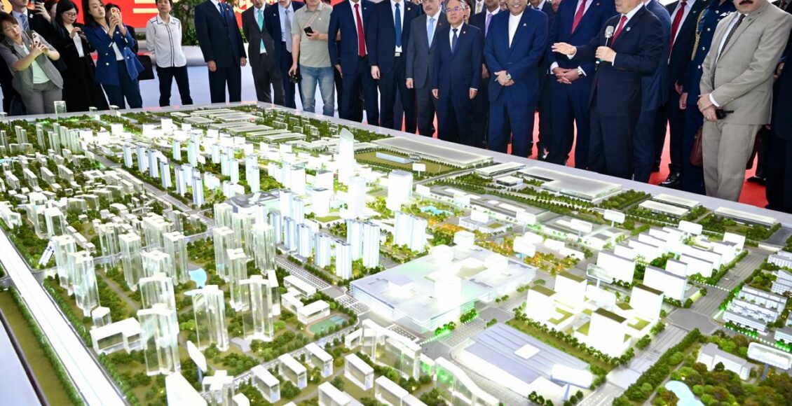 President Asif Ali Zardari, Sunday, visited SANY Heavy Industry Co., Ltd. in Changsha, Hunan province; China where he was briefed by Chairman of Sany Group Tang Xiuguo, on the company’s advanced manufacturing systems, product lines and ongoing investments in research and development.
