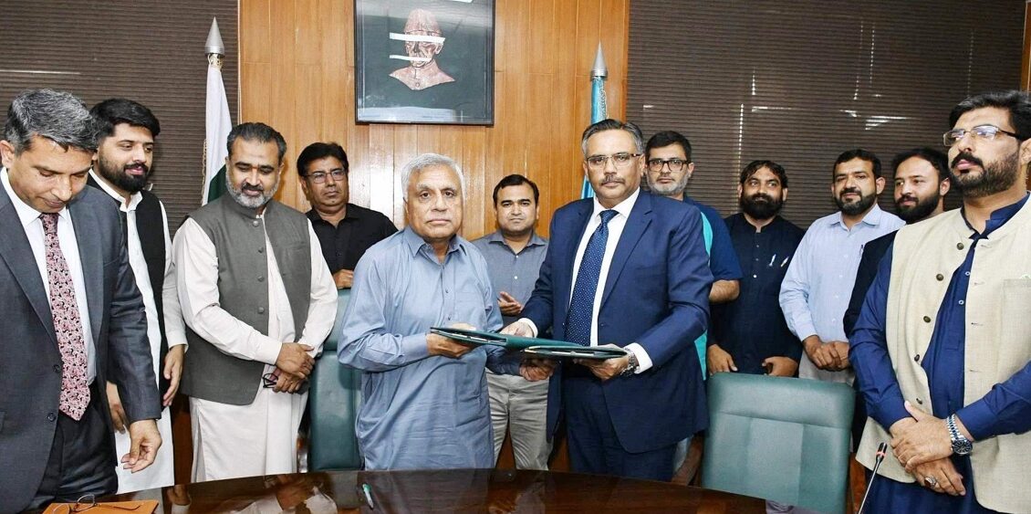 بارانی زرعی یونیورسٹی اور ڈی ایچ اے اسلام آباد۔راولپنڈی کے درمیان مفاہمتی یادداشت پر دستخط