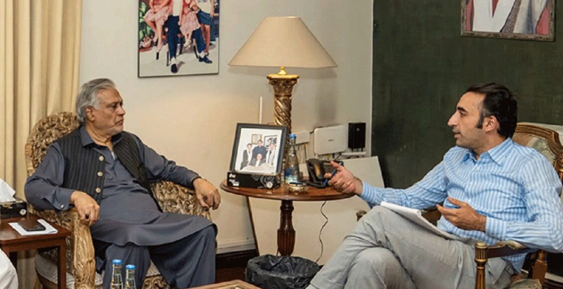 نائب وزیراعظم اسحاق ڈار نےبلاول بھٹو سے رابطہ کیا اور گلگت بلتستان انتخابات میں پیپلز پارٹی کی کامیابی پر انہیں مبارک باد دی۔