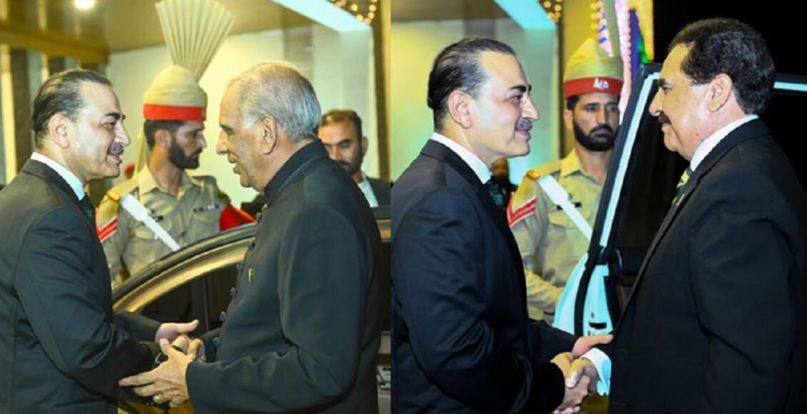 فیلڈ مارشل کی جانب سے سابق فوجیوں کے اعزاز میں استقبالیہ، ملکی دفاع کیلئے خدمات کو سراہا